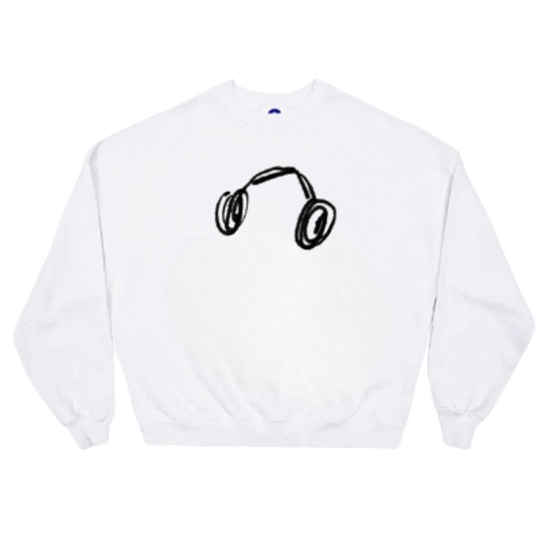Modern Casual Tuya Headphones Knit Sweatshirt