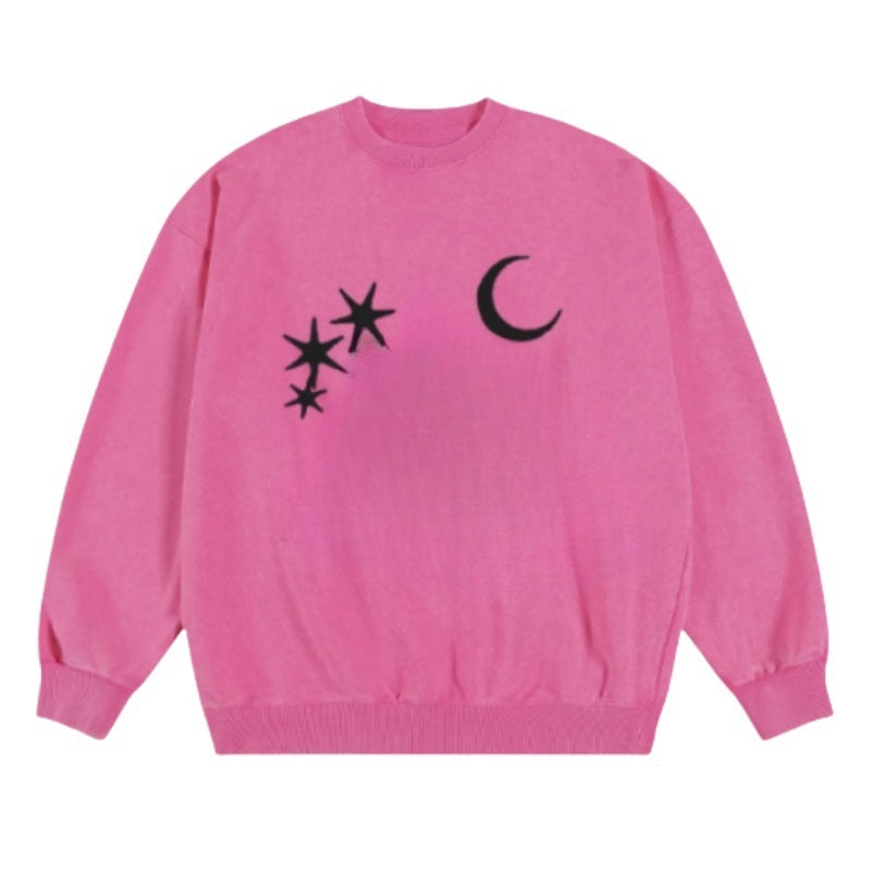 High-End Urban Hip-Hop Graphic Sweatshirt